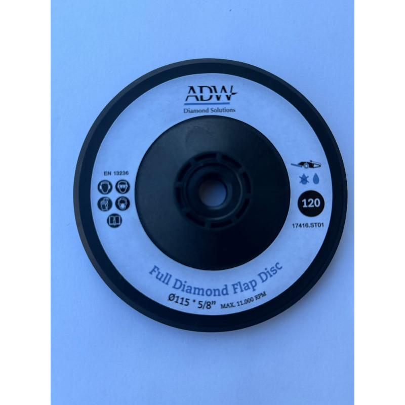 ADW dimanta lapiņslīpdisks 115mm x M14 #120